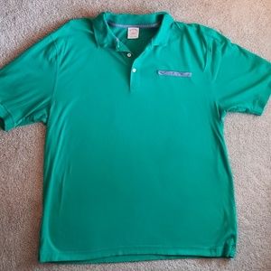 Green Brooks Brothers polo